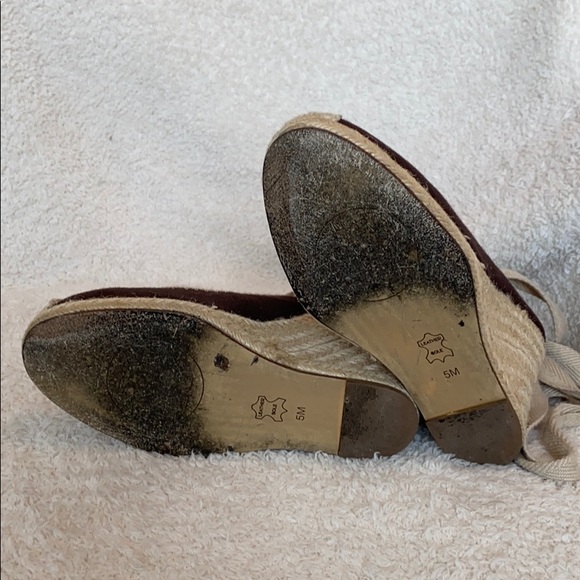 Tory Burch Wedge Espadrilles Womens 5 - Picture 6 of 6